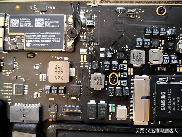 苹果MacBook Air笔记本开机无反应，烧机无效，原来原因出在这儿