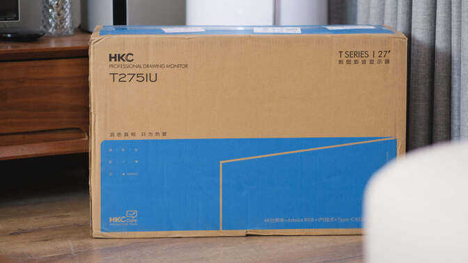 年轻人的第一台4K显示器：HKC T2751U显示器 评测