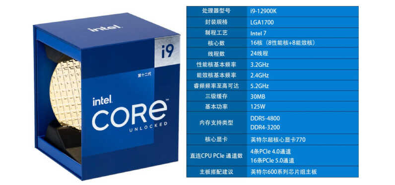 身价吓一哆嗦！i9-12900K/KF领衔高端战斗机，让你美美哒