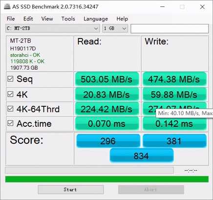 14年固态品牌工厂金胜维出品，2TB mSATA SSD上手体验