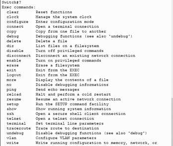 锐捷交换机配置telnet远程登录