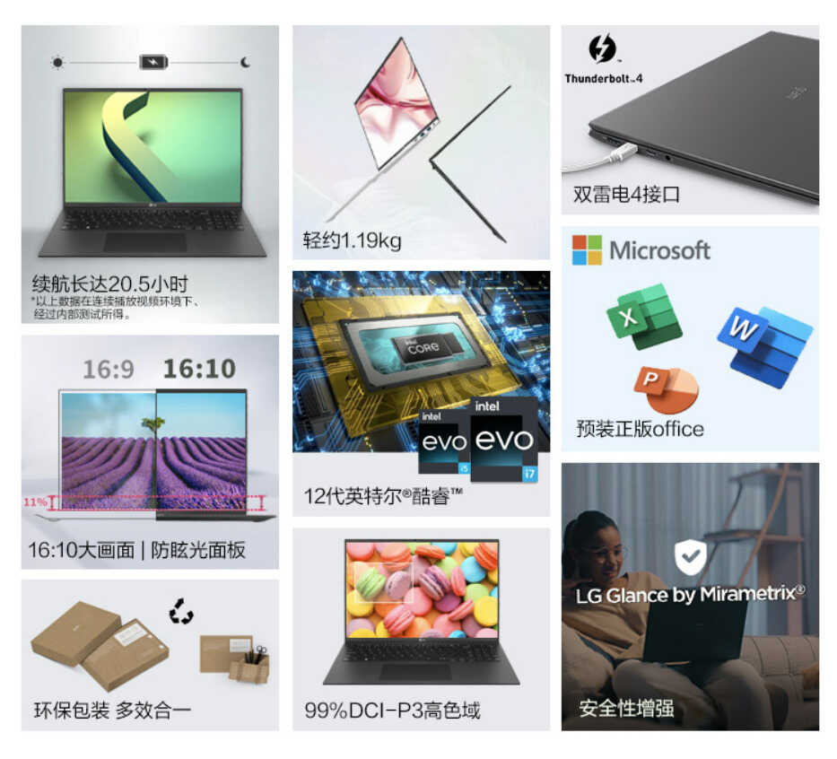 LG gram 2022款上架：兼顾大屏和轻薄的笔记本新选择