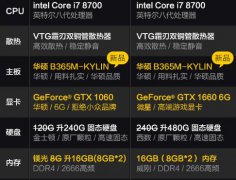 5500元i7 8700/GTX1660全新最强主机，小伙伴注意了