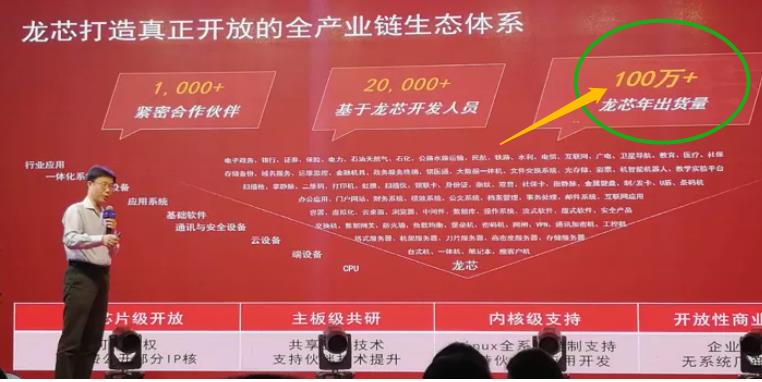 都说龙芯快追上intel，年销100万颗了，为何我们却很少见到