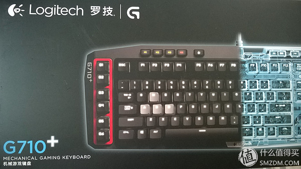 Logitech 罗技 G710+ 超神助手不虚名