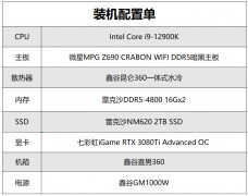 i9-12900K搭配RTX 3080Ti显卡装机效果怎么样（DIY圈的顶流装机教程）