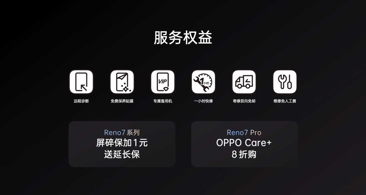 免费保养贴膜只是小福利？入手Reno7系列原来还有这么多服务权益