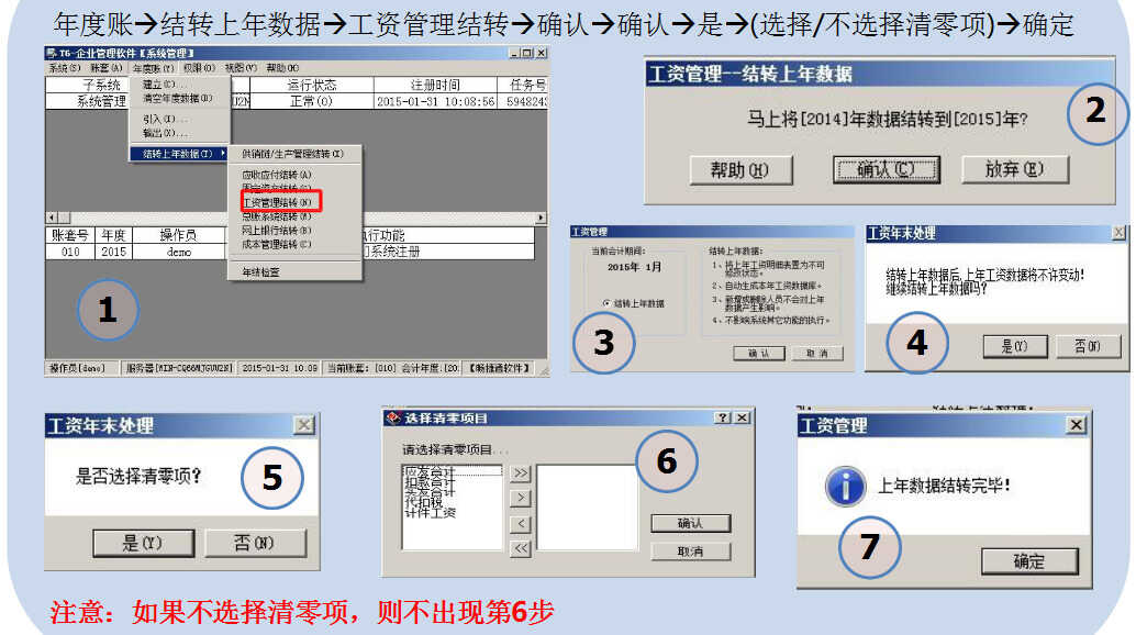 看了这篇用友T6年结具体操作，终于知道为什么结转一直都不顺心