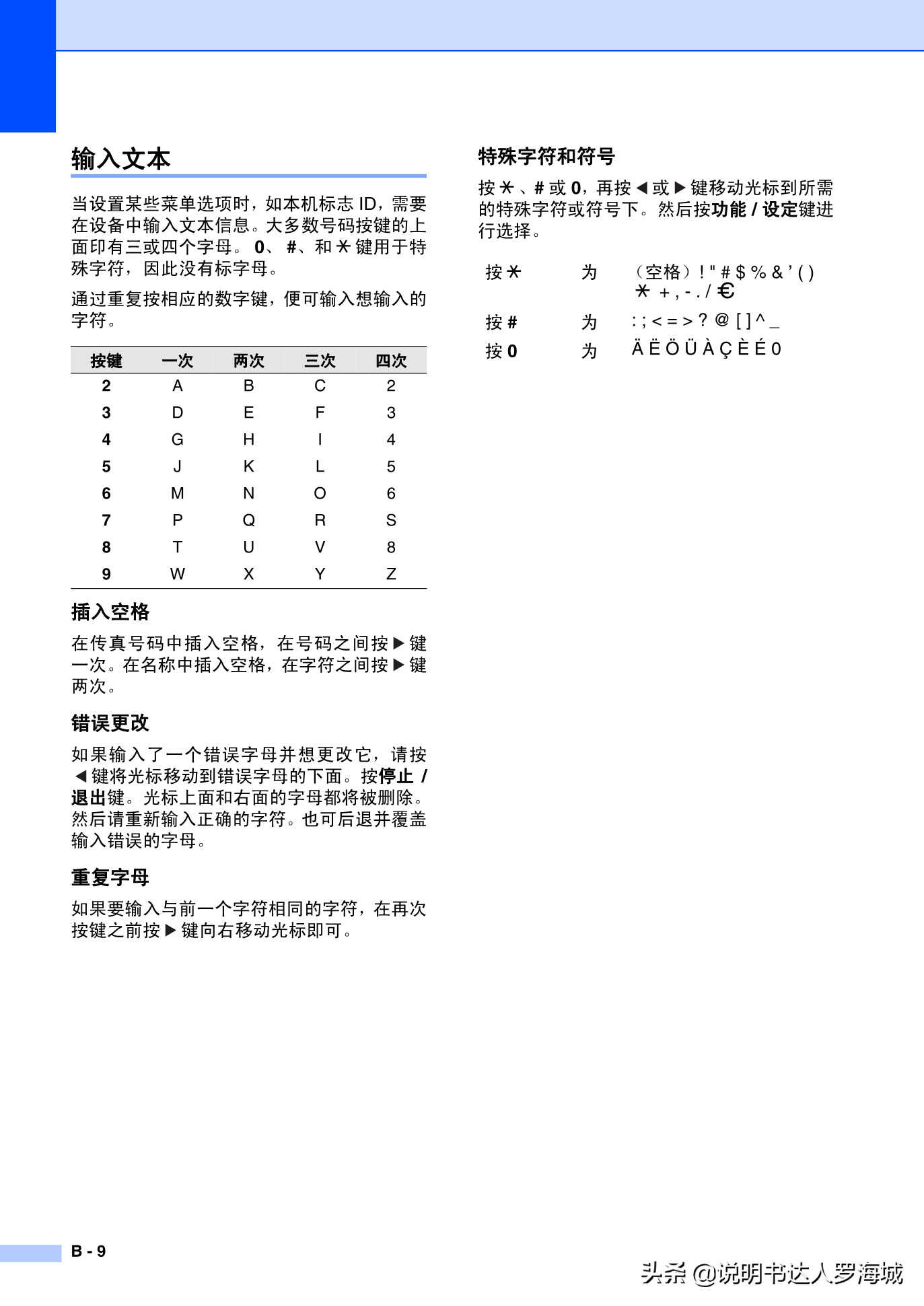 办公打印｜兄弟多功能打印机MFC-7420说明书