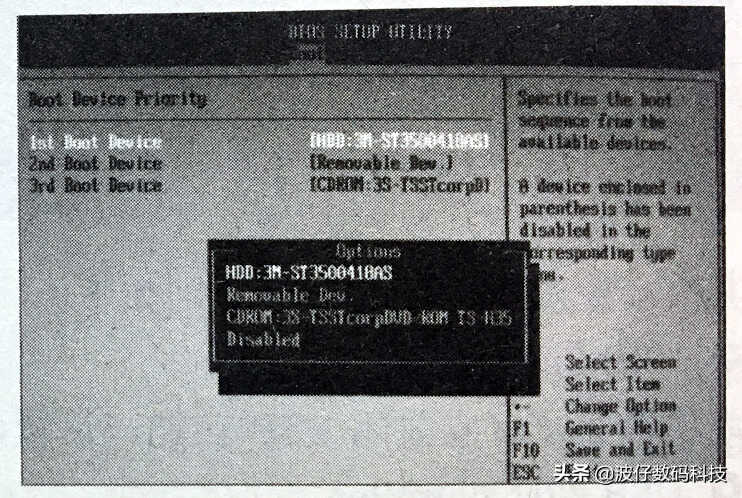 主板BIOS中的USB设置和启动项顺序设置以及还原出厂设置