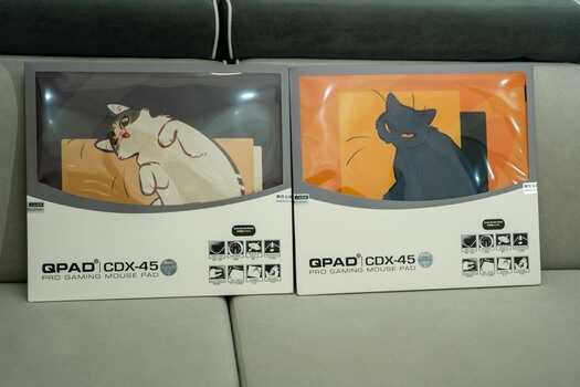 QPAD 新品CDX-45 猫垫评测：好鼠标还真得有个好鼠垫，用了就回不去