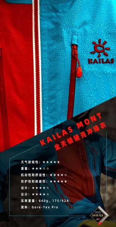 KAILAS MONT：3021年，玩户外还是得穿冲锋衣