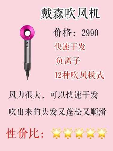 6款热门吹风机测评,拒绝踩雷