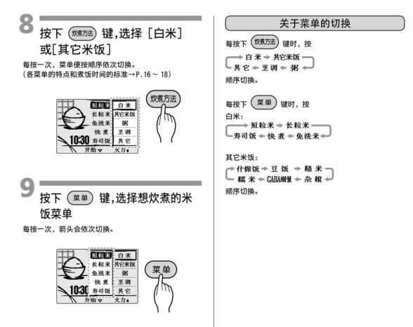 日本虎牌电饭煲使用方法 有图有真相！