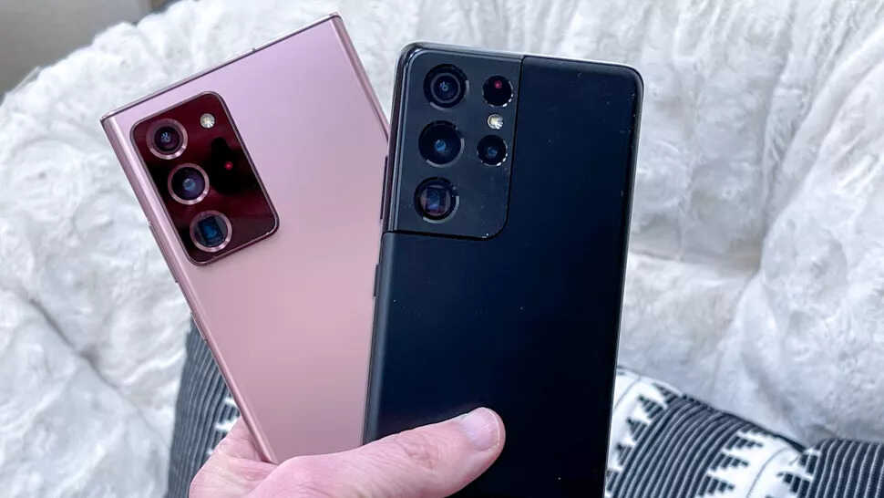 三星 Galaxy S21 Ultra 与 Note 20 Ultra 对比：区别一清二楚