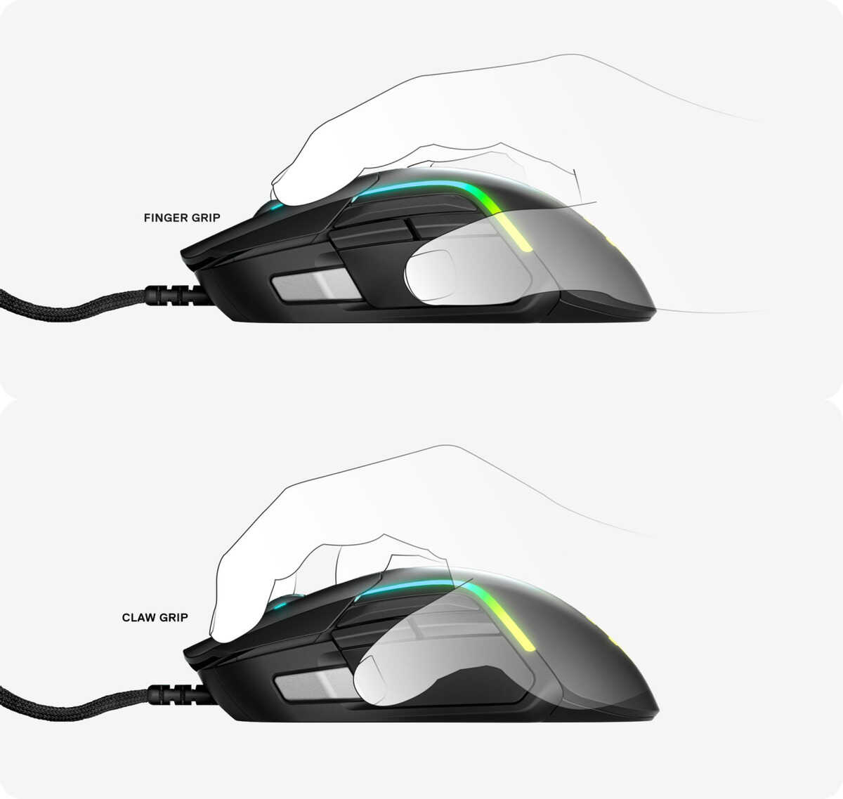 轻量化全能王！赛睿Rival 5游戏鼠标评测