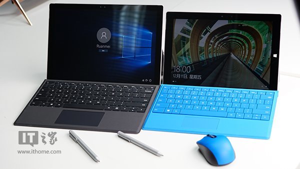 田牌闪闪亮：Surface Pro 4、Surface 3迟来的对比赏析