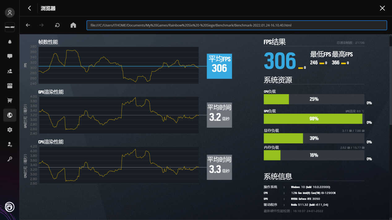 索泰RTX 3050 X-Game OC 显卡评测：入门 3A 大作，光追卡新选择