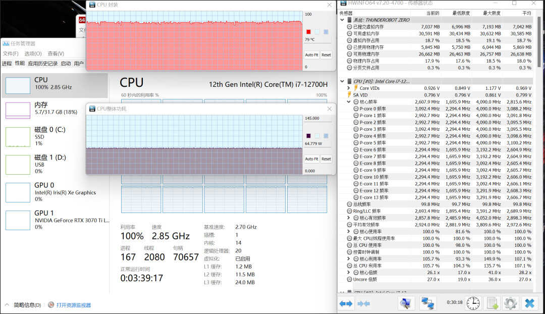 这款满血RTX 3070Ti游戏本可以有？雷神ZERO 2022测评