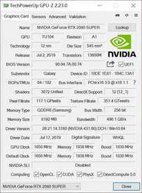 影驰RTX 2080 Super大将评测：这温度和噪音控制绝了