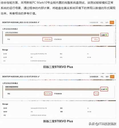 旧瓶装新酒，三星970EVO固态硬盘测评，性能提升明显