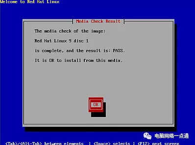 红帽子Red Hat Linux 9光盘启动安装过程图解
