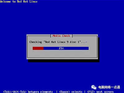 红帽子Red Hat Linux 9光盘启动安装过程图解