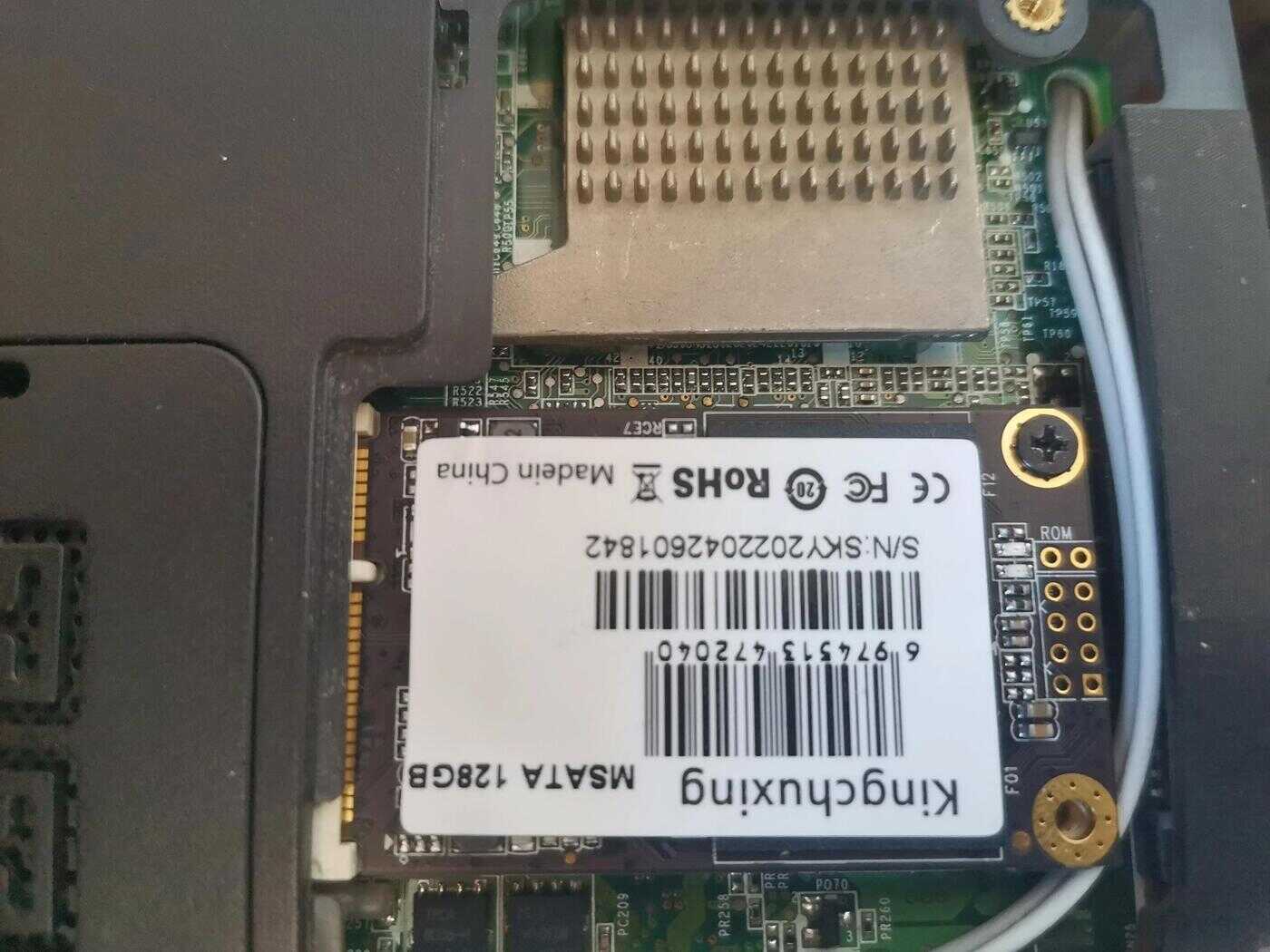 古董级笔记本联想Y460,升内存和固态硬盘