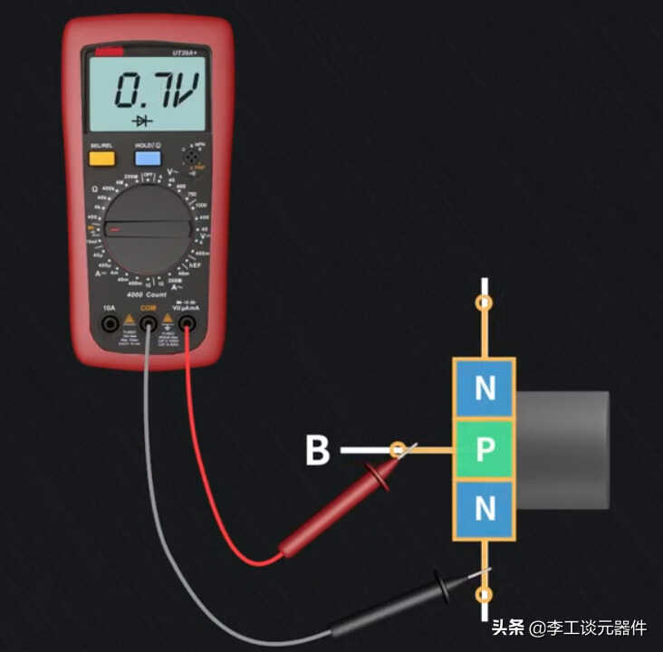 三极管的测量方法和管脚辨别方法，一文总结，几分钟教你学会