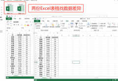 vlookup两个表怎么匹配相同数据（两份Excel表格核对数据差异宝典）