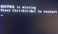bootmgr is missing怎么解决（显示bootmgr is missing处理方法）