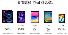ipad air和ipad区别是什么（ipad、mini、Air、Pro产品对比）
