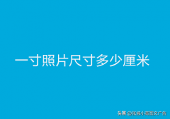一寸照的尺寸是多少（一寸照尺寸标准）