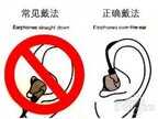 半入耳式耳机正确戴法（入耳式耳机的正确佩戴方法）