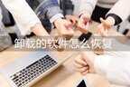 恢复被卸载的软件（两种方法快速修复已卸载的软件）