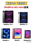 2023年苹果新品iPad选购指南（苹果平板的最新官网出售）