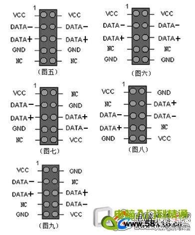 华硕b250m接线图解图片