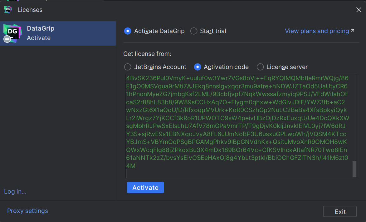 Datagrip激活2023.3.4(最新 DataGrip 2023.3.1 专业版安装与激活(带激活工具激活码))