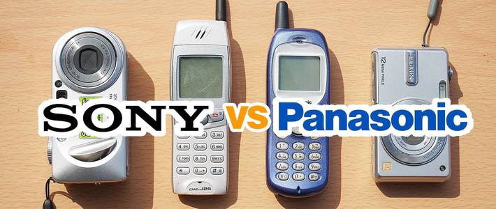 SONY索尼 VS Panasonic松下，对比产品数量，看我更爱谁