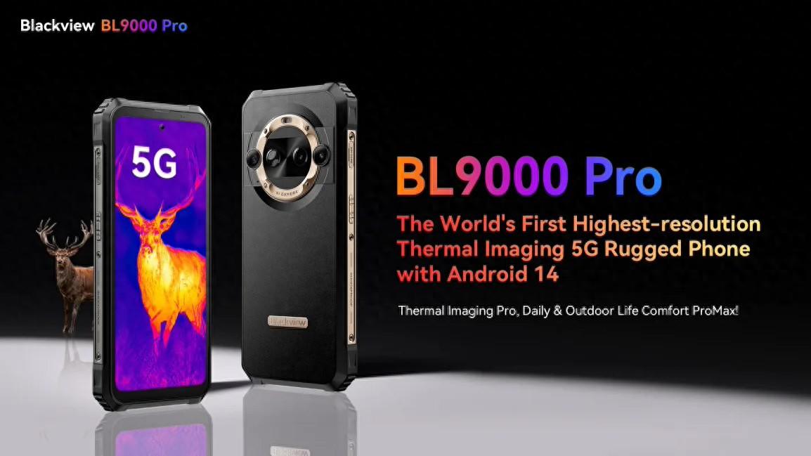 搭载FLIR热成像技术的手机Blackview BL9000 Pro上市