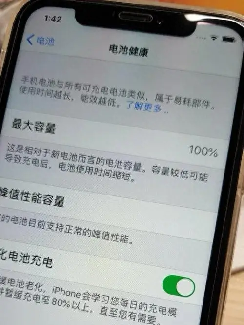 iPhone电池恢复100%的方法